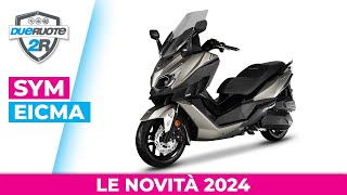 SYM le novità di EICMA 2023 [upl. by Ralf968]