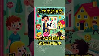 小学生经济学：为什么1985年的降息，会让资本流到了日本？ [upl. by Elset38]