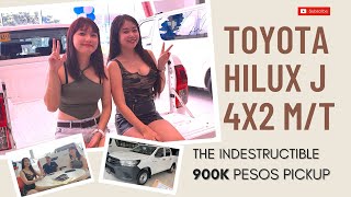 2022 Toyota Hilux 24L J 4x2 MT  Buying A Pickup For Less Than A Million Peso [upl. by Natam]