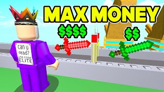 I MAKE MAXIMUM CASH On Roblox TYCOON [upl. by Nydroj]