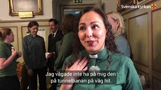 Diakon och prästvigning i Storkyrkan Stockholm 9 juni 2019 [upl. by Ahsotan]