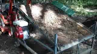 Dirt Topsoil Compost Screener Sifter [upl. by Ardehs701]