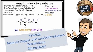 Nomenklatur der Alkene und Alkine [upl. by Novaj]