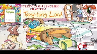 Topsy Turvy Land Poem  Class5  English  Chapter7 Marigold [upl. by Ekle]