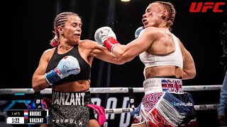 Paige VanZant vs Elle Brooke full fight video highlights [upl. by Airegin]