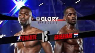 FULL MATCH  Cedric Doumbé vs Murthel Groenhart  Welterweight Title Fight GLORY 44 Chicago [upl. by Navlys]