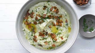 Colcannon Potatoes I Taste of Home [upl. by Letsirk]