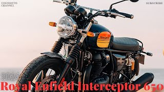 2024 Royal Enfield Interceptor 650  The Statement of Style and Performance in Classic Charm [upl. by Jeffie541]