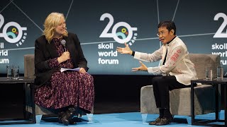 Maria Ressa amp Carole Cadwalladr  Skoll World Forum  skollwf 2023 [upl. by Nodarb]