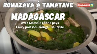 CUISINE  ROMAZAVA à TAMATAVE MADAGASCAR by KANAL AUSTRALTV [upl. by Eboh]