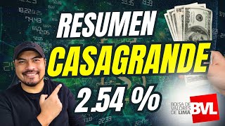 CASAGRANDE alcanza esta Semana 254 en la Bolsa de Valores de Lima [upl. by Maddocks]