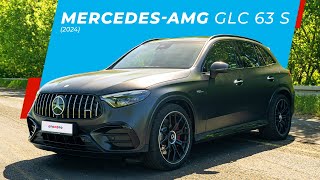 MercedesAMG GLC 63 S E Performance – minus V8 plus 400 kg  Test OTOMOTO TV [upl. by Soane]