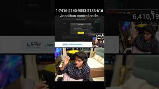 Jonathan Control Code🤞🏼shorts jonathan jonnygaming jonathangaming godl controlcode bgmi [upl. by Nosloc]