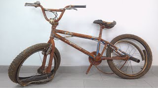 Restoration BMX Bicycle  Complete Process [upl. by Tinya60]