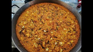 Paella de bacalao coliflor y ajos tiernos [upl. by Hnahym907]