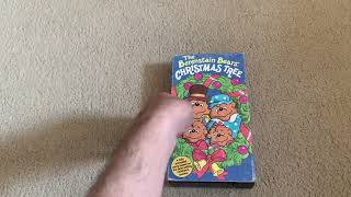 The Berenstain Bears’ Christmas Tree 1990 VHS [upl. by Llekcor]