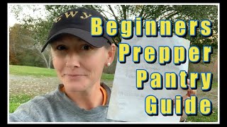 My OLD Beginners Prepper Pantry LIST [upl. by Sauls]