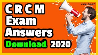 Download The ABA CRCM Exam Answers  Certified Regulatory Compliance Manager CRCM [upl. by Sixel252]