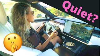 How quiet is the Tesla Model S Plaid [upl. by Unity515]