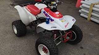 1987 Honda TRX250X Fourtrax GoPro Trail Ride W 04 Blaster [upl. by Reisinger]