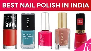 9 Best Nail Polish Brands in India with Price [upl. by Eelano657]