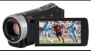 JVC Everio GZE300 Full HD Camcorder Unboxing [upl. by Dannel]