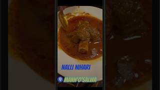 Kolkata Arabic restaurant Mann o Salwa  Multi cuisine  niharifoodexploreshorts [upl. by Noslen511]