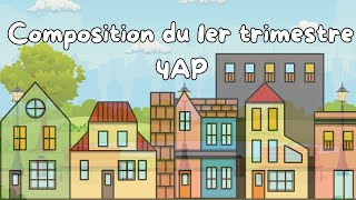 اختبار مادة الفرنسية الفصل الاول للسنة الرابعة ابتدائي première composition de français pour les 4AP [upl. by Wittie]