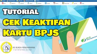 Cara Cek Keaktifan Kartu BPJS di SIM Khanza [upl. by Adliw]