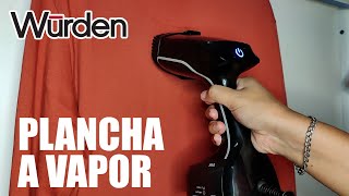 Plancha a vapor Wurden WIRFLASHE10 ¿Vale la pena  Review [upl. by Ahsekar]