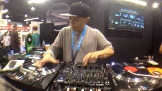 Reloop  NAMM 2014  DJ Angelo Qbert and Shortkut [upl. by Abehsile862]