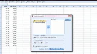 SPSS Tutorial Correlation and Regression [upl. by Rivalee503]