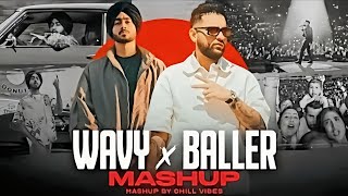 Shubh X Karan Aujla  The Gangsters Remix  Wavy X Baller  DEEPU MUSIC [upl. by Idihc]