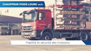 Magasinier et chauffeur poidlourd chez SaintGobain Distribution Batiment France [upl. by Rekcut]