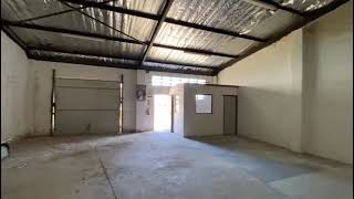 INDUSTRIA ROAD  WAREHOUSE TO RENT  MANSFIELD INDUSTRIA GORDONS BAY  150M² [upl. by Assirim479]