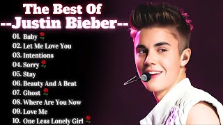 Justin Bieber Songs Playlist 2024  The Best Of Justin Bieber Greatest Hits Full Album 2024Lyrics [upl. by Alrats]