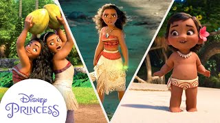 The Journey of Moana  Disney Princess [upl. by Yob]