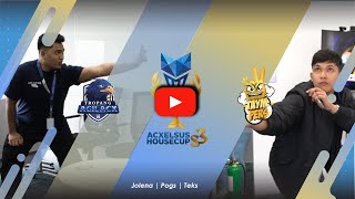 Acxelsus Housecup S3  Teks Pogs Jolen and Hide amp Clap [upl. by Huppert]