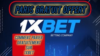 1xbet comment parié gratuitement sur 1xbet [upl. by Antonius]