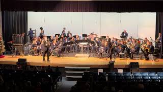 United Local High School Concert Band Christmas Concert 12824 [upl. by Rosy]