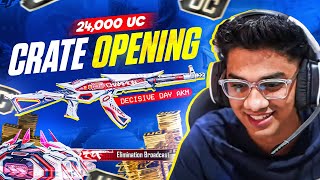 BGMI HAS NEVER MADE THIS TYPE OF SKIN  24000 UC Crate Opening Video [upl. by Ryun]