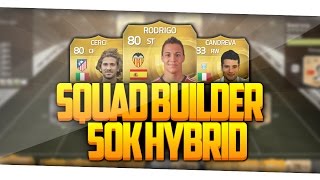 FIFA 15 3 Ligen Hybrid  50K  ft Cerci Candreva amp Rodrigo  Squad Builder  02  RebornexHD [upl. by Annaicul]