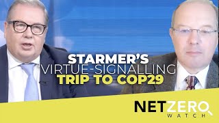 Andrew Montford discusses Starmers quotvirtuesignallingquot COP29 pledge [upl. by Htebarual]