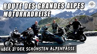 Mit der Harley über die Route des Grandes Alpes Motorradreise französischen Alpen 2019 [upl. by Aniteb982]