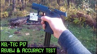 KelTec P17 Review and Basic Accuracy Test [upl. by Damha861]