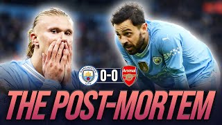 THE POSTMORTEM  MAN CITY 00 ARSENAL [upl. by Elleiand]