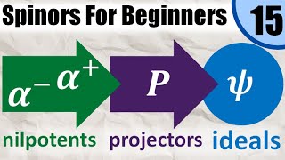 Spinors for Beginners 15 Nilpotents Fermions and Maximally Isotropic Subspaces [upl. by Maupin]