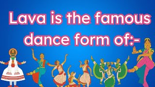 Dance Form of Various States  Dance Through India GK Questions on State Dance Formsdancegk [upl. by Onfroi792]