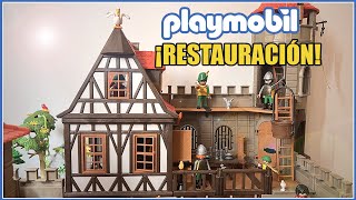 🧐⚒️RESTAURAMOS piezas del GRAN CASTILLO de PLAYMOBIL 3666 ⚒️🧐 [upl. by Yaner]