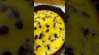 Blueberry cornbread 🔥 foodie yum dinner cornbread [upl. by Magdala]